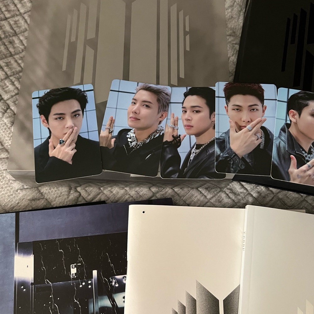 Official BTS Proof Album - Jimin post card & Yoongi photocard - Picture 4 of 5